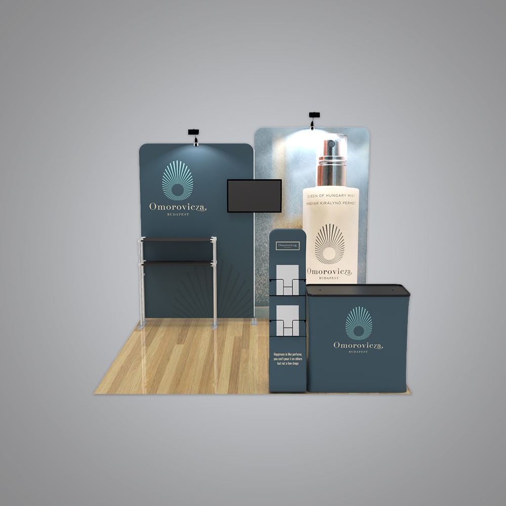 10X10 Custom Booth B1