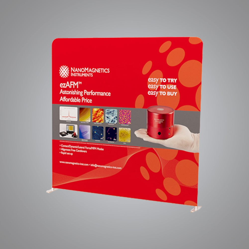 8ft Straight Tension Fabric Display