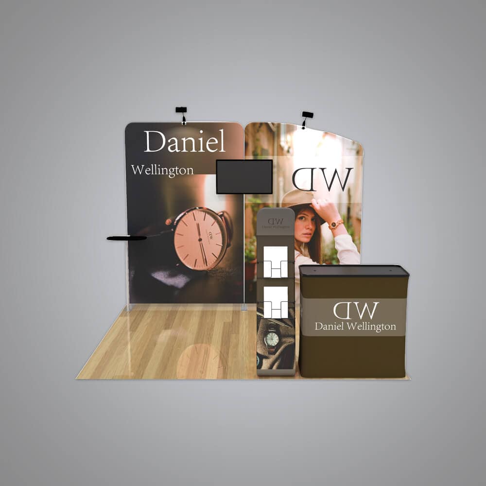 10X10 Custom Booth A1