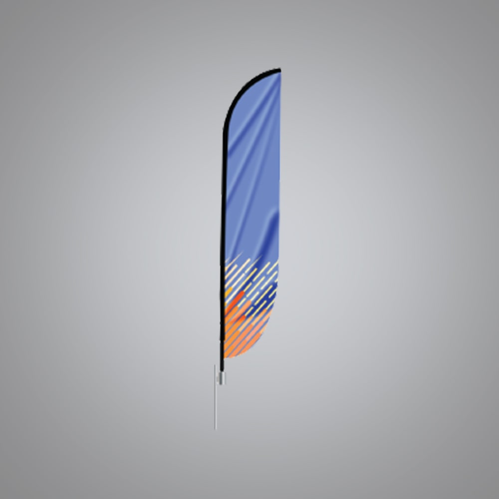 Feather Convex Flag (Medium)