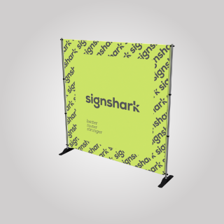 8 ft x 8 ft Step and Repeat Adjustable Banner Stands