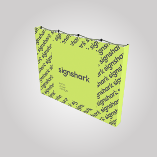 Straight Velcro Fabric Pop Up Display 10ft 