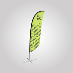 Feather Convex Flag (Small)