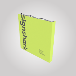 Straight Velcro Fabric Pop Up Display 8ft 