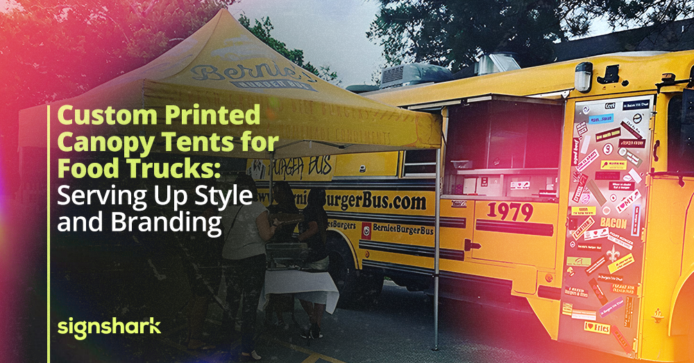 Custom Canopy Tents for Food Trucks: Serving Up Style and Branding 