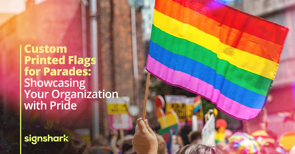 Custom Flags for Parades: Showcasing Your Organization with Pride 
